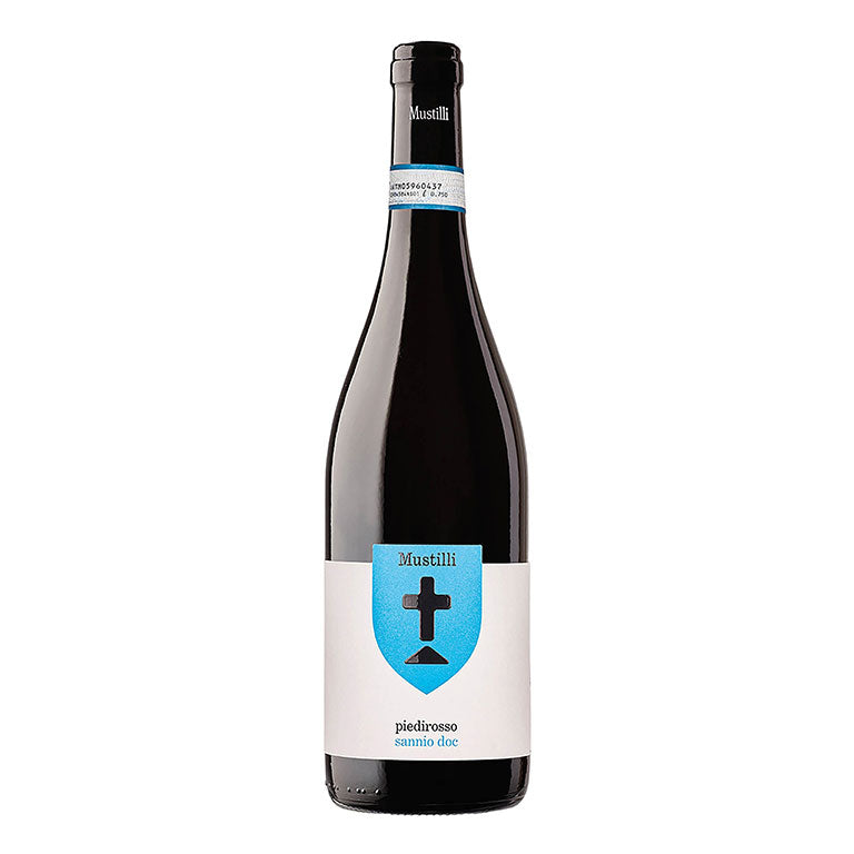 VINO MUSTILLI PIEDIROSSO 2021 (1 pz) SANNIO DOC-75CL