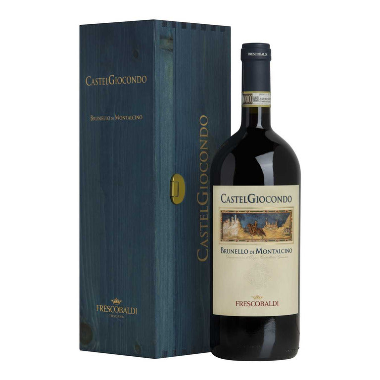 VINO BRUNELLO CASTELGIOCONDO 2016 (1 pz) MAGNUM MARCHESI FRESCOBALDI LEGNO 1,5LT
