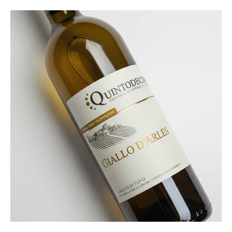 VINO QUINTODECIMO GIALLO D'ARLES 2024  DOCG GRECO DI TUFO-75CL