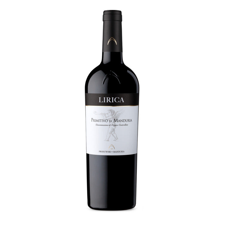 VINO PRODUTTORI DI MANDURIA LIRICA 2022  PRIMITIVO DI MANDURIA DOC-75CL