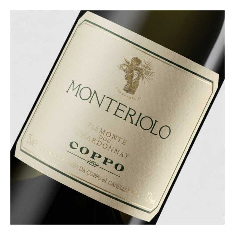 VINO MONTERIOLO CHARDONNAY 2022  PIEMONTE DOC AZIENDA COPPO-75CL