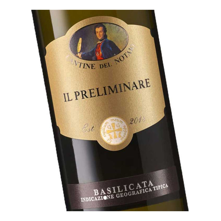 VINO CANTINE DEL NOTAIO "IL PRELIMINARE"  BASILICATA IGT 2021-75CL