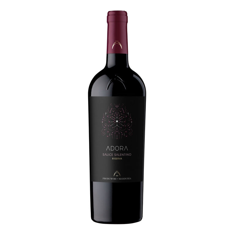 VINO ADORA PROD.DI MANDURIA RISERVA 2019 (1 pz) SALICE SALENTINO DOC-75CL