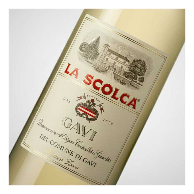 VINO GAVI VILLA SCOLCA 'LA SCOLCA' 2020  GAVI DOCG ETICHETTA BIANCA 75CL