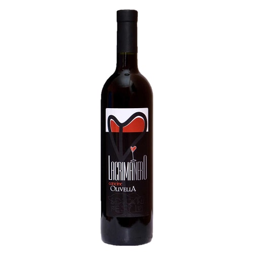 VINO CANTINE OLIVELLA LACRIMANERO 2023 (1 pz) VESUVIO LACRYMA CHRISTI ROSSO DOP-75CL