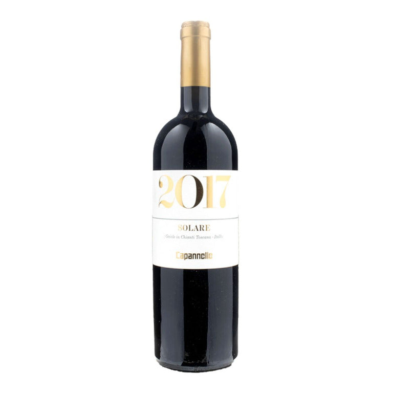 VINO CAPANNELLE SOLARE 2017 (1 pz) GAIOLE IN CHIANTI-TOSCANA IGP-75CL