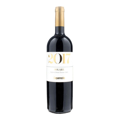 VINO CAPANNELLE SOLARE 2017 (1 pz) GAIOLE IN CHIANTI-TOSCANA IGP-75CL