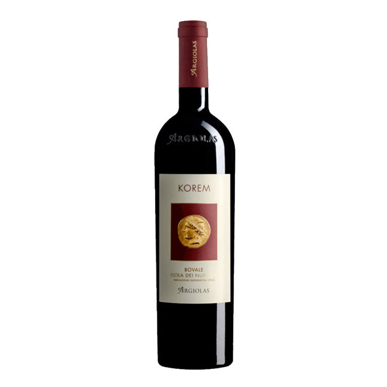 VINO ARGIOLAS KOREM 2018 (1 pz) ISOLA DEI NURAGHI IGT-75CL