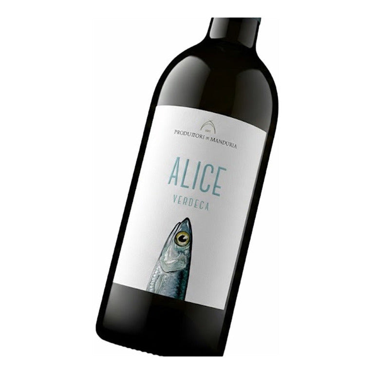 VINO ALICE VERDECA 75CL 2024  SALENTO BIANCO PRODUTTORI DI MANDURIA